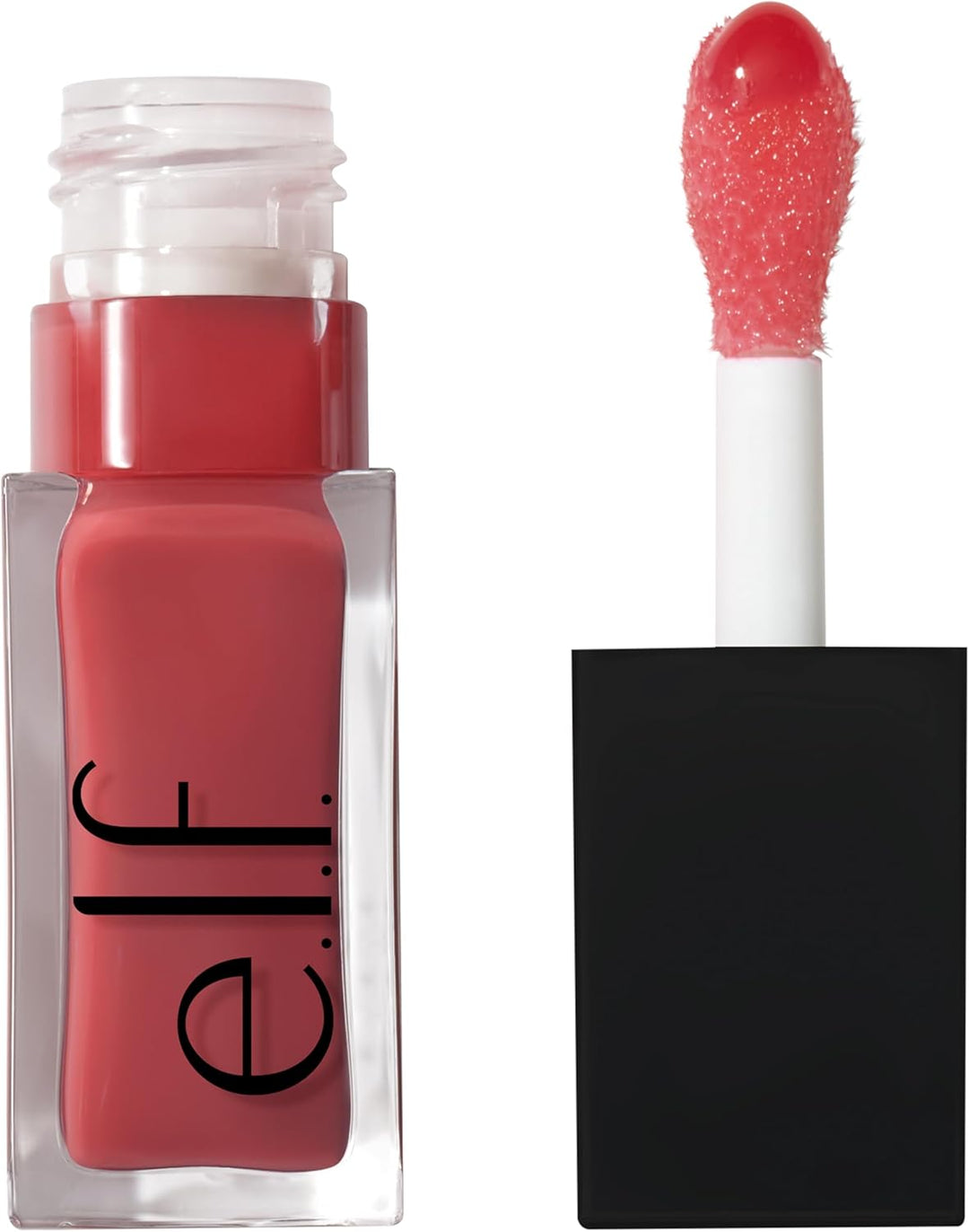 e.l.f. Glow Reviver Lip Oil – Rose Envy | Nourishing Tinted Shine with Apricot Oil | Vegan & Cruelty-Free Beauty