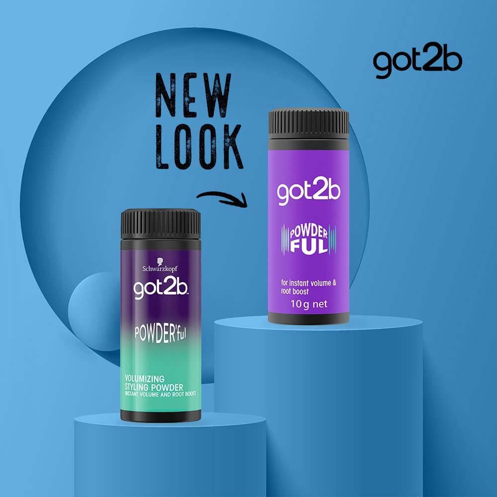 got2b POWDER’ful Volumising Styling Powder 10g | Instant Root Boost | Natural Hold | Vegan Formula