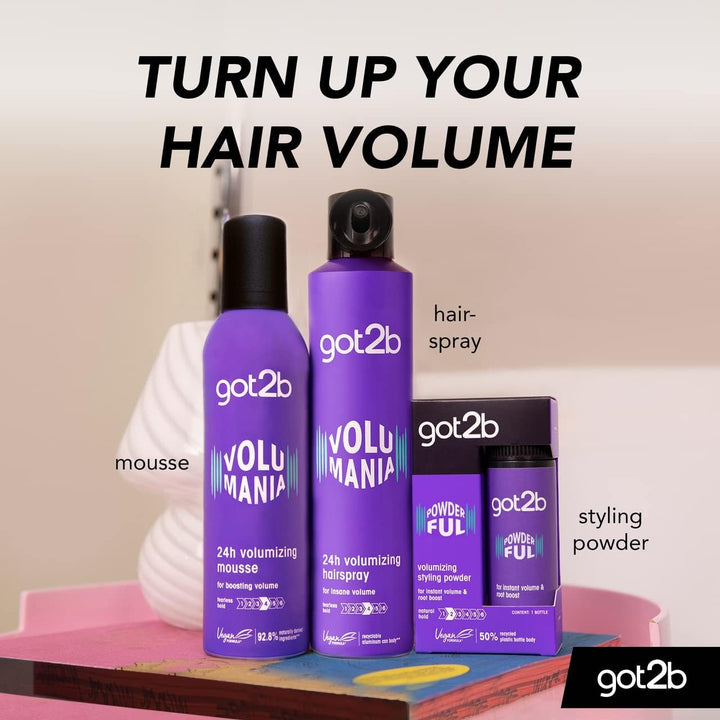 got2b POWDER’ful Volumising Styling Powder 10g | Instant Root Boost | Natural Hold | Vegan Formula
