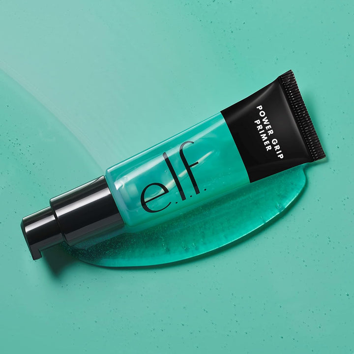e.l.f. Power Grip Primer – Hydrating Gel Face Primer for Long-Lasting Makeup | Smooths & Moisturizes | 0.811 fl oz – Clear