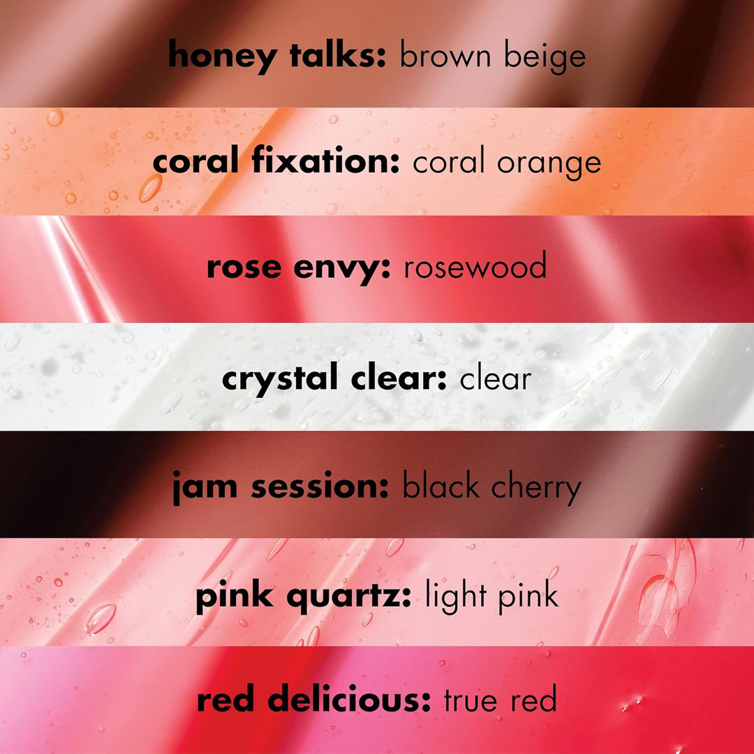 e.l.f. Glow Reviver Lip Oil – Rose Envy | Nourishing Tinted Shine with Apricot Oil | Vegan & Cruelty-Free Beauty