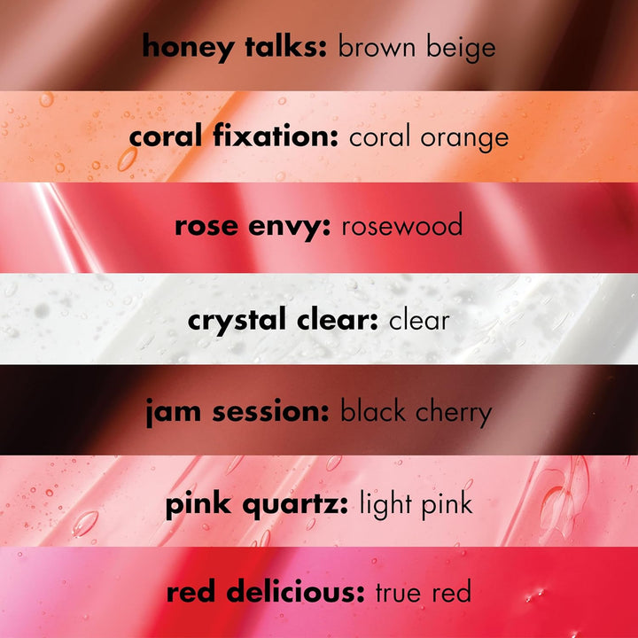 e.l.f. Glow Reviver Lip Oil – Rose Envy | Nourishing Tinted Shine with Apricot Oil | Vegan & Cruelty-Free Beauty