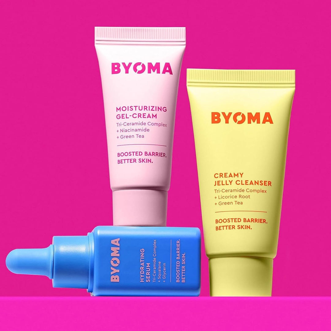 BYOMA So Hydrated Set - Barrier Repair Skincare Set (30ml, 15ml, 15ml)