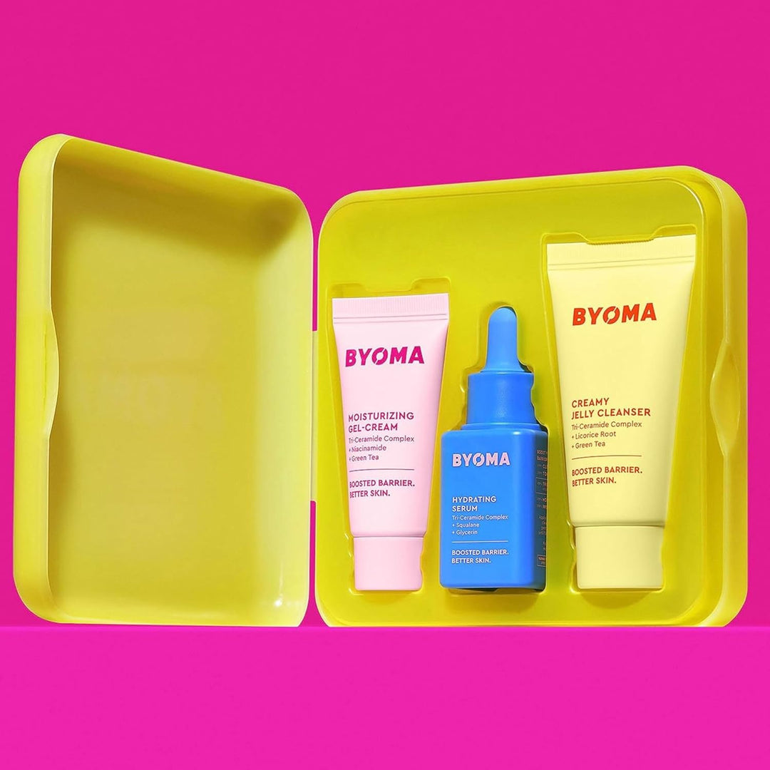 BYOMA So Hydrated Set - Barrier Repair Skincare Set (30ml, 15ml, 15ml)